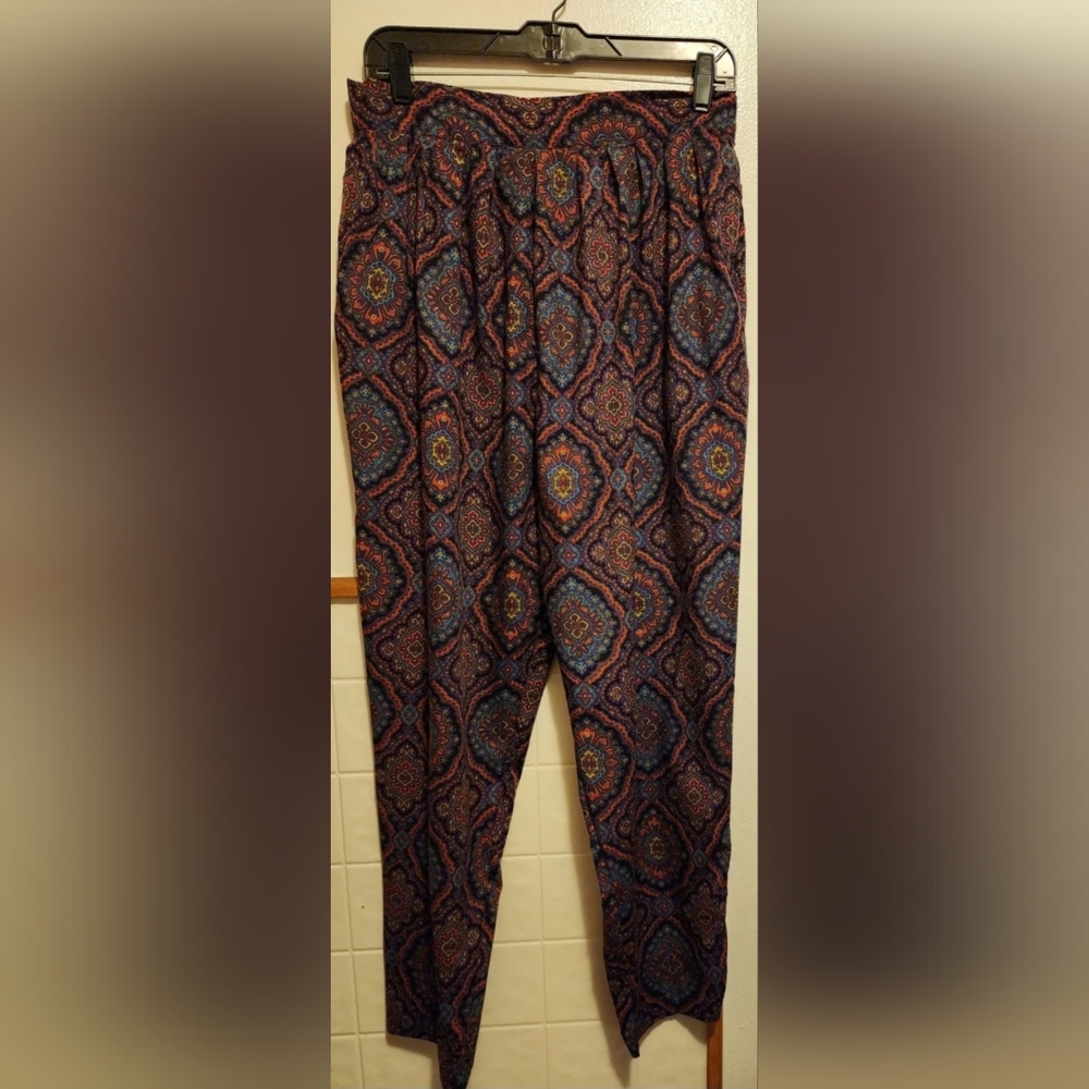 Bohemian Patterned Women's Trousers